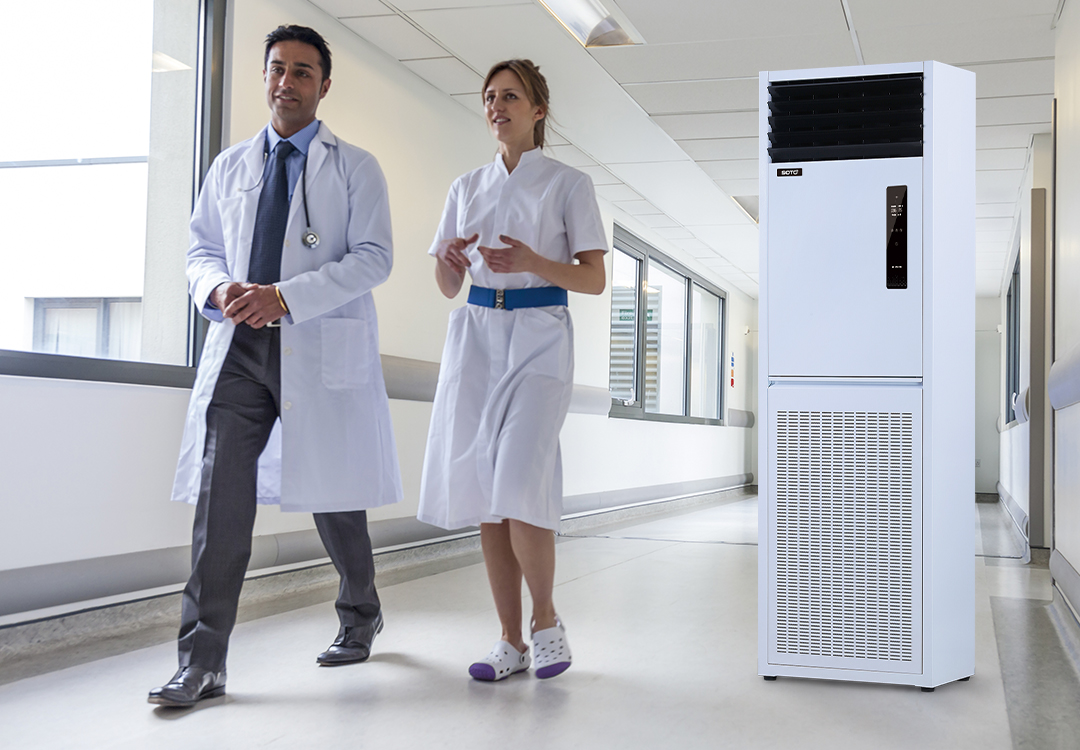 Multi-stage air purification<br/>smart control panel