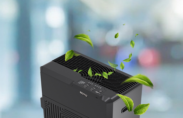 Release negative ions