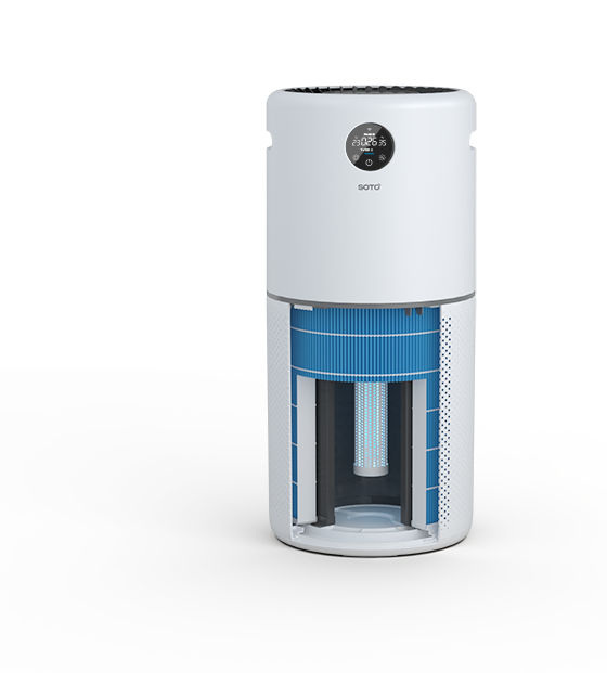 Smart control system <br/>UV-PCO technology