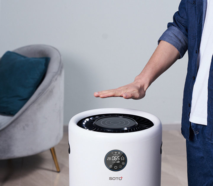 Innovative hand gesture operation prevents cross-contamination between users