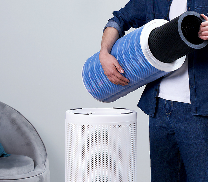 Separate filter design helps eliminate unpleasant odor and is more cost-effective