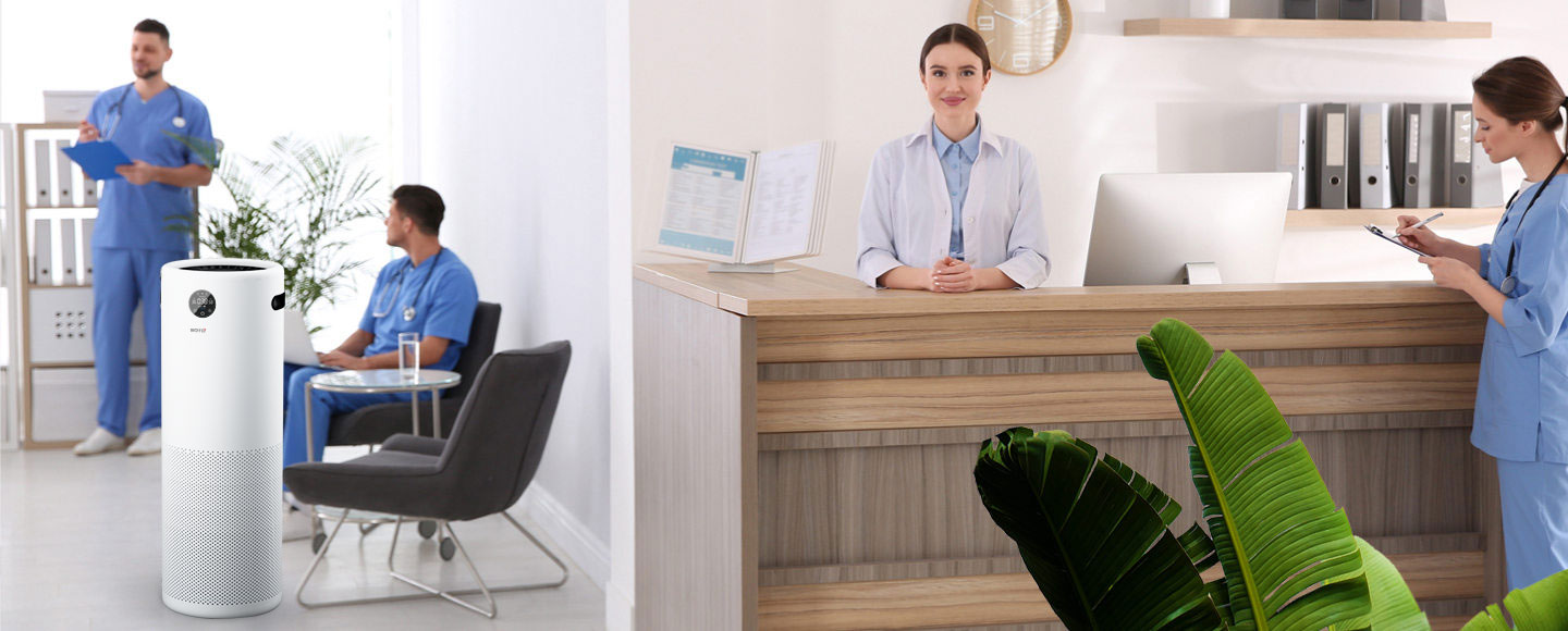 Safely purify and disinfect indoor air in human presence