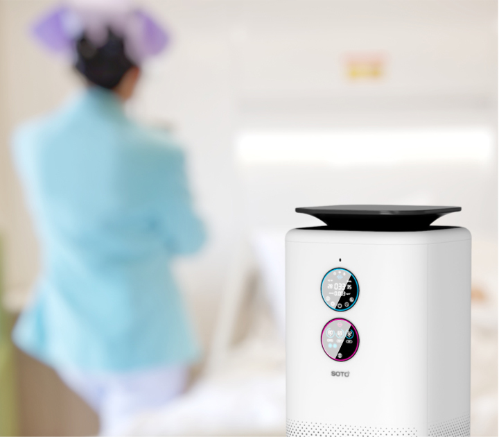 Dual multi-function display and air outlet opening system