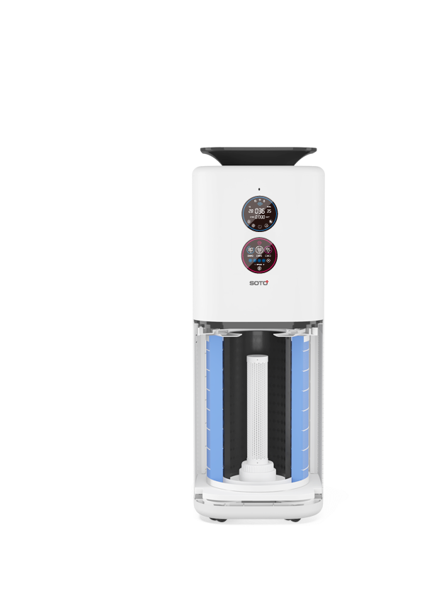 Voice and hand gesture control <br/>UV-Photo catalyst system