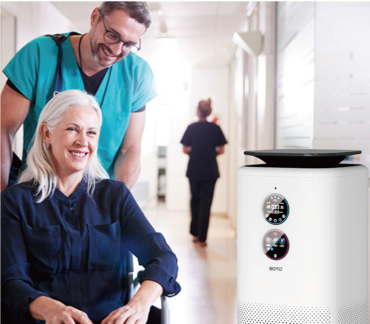 Concealed medical caster design