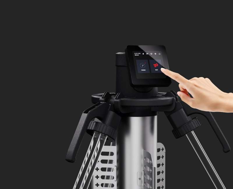 智能控制系统，支持消毒记录查阅与导出