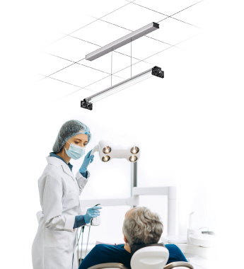 UX Intelligent ceiling-mounted UV sterilization system