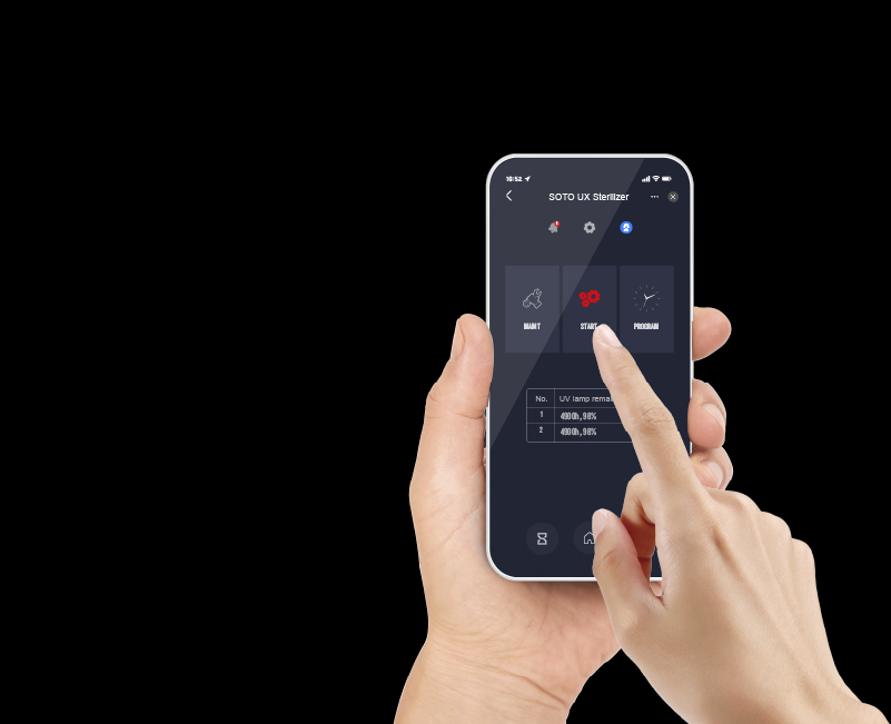 Remote control via WeChat mini-program