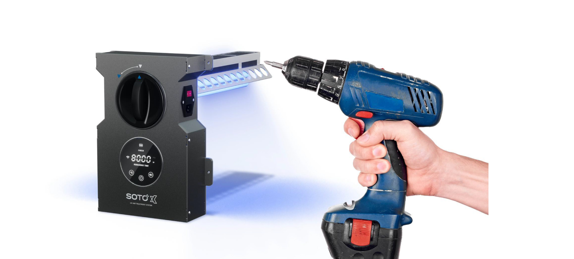 Highly effective disinfection with an intelligent control system