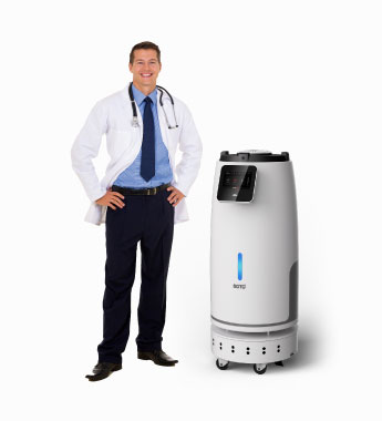 RX型脉冲紫外线消毒机器人