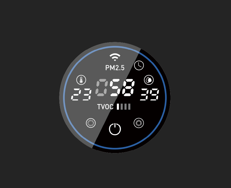 简洁直观的控制显示界面
