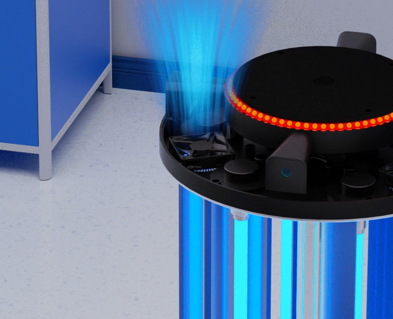 DC Fans for efficient lamp cooling and enhanced air circulation