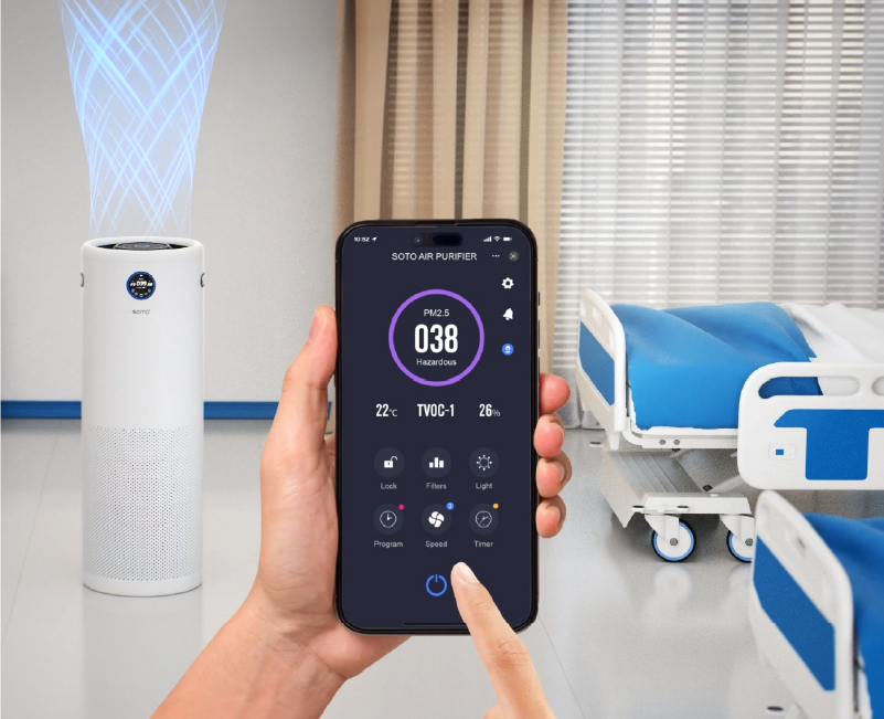 手机App远程智能操控 ，预约设置运行模式