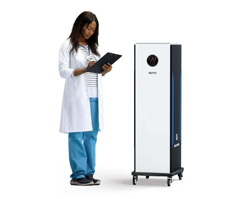 LED touchscreen control with hand gesture and voice command operation
