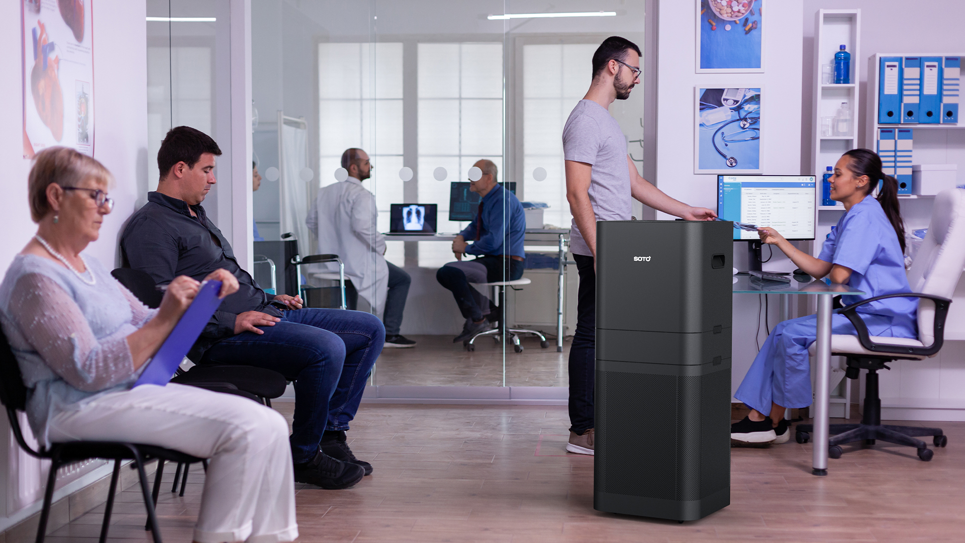 An innovative filter module design integrated with an intelligent operating system