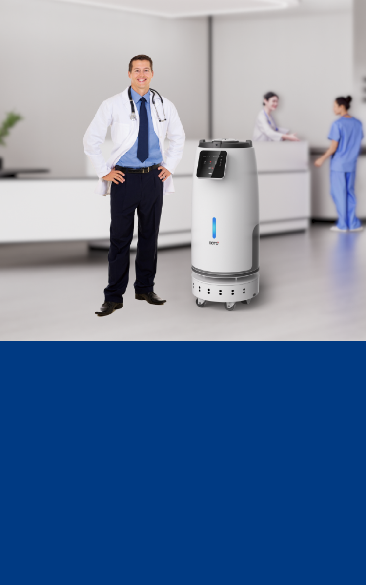 脉冲紫外线消毒机器人