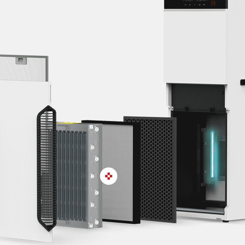 Multi-stage air filters

