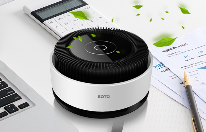 Release negative ions