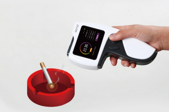 A wide measuring range of particulates