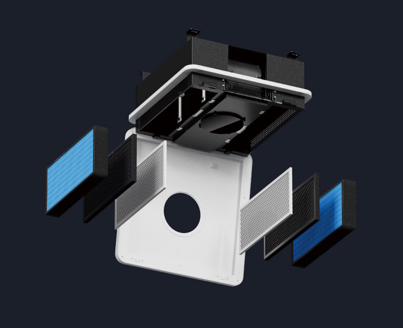 净化消毒一体化 