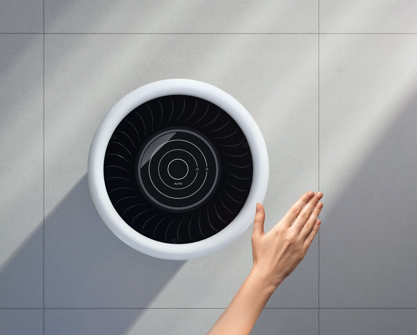 Touchscreen, voice, and hand gesture operation